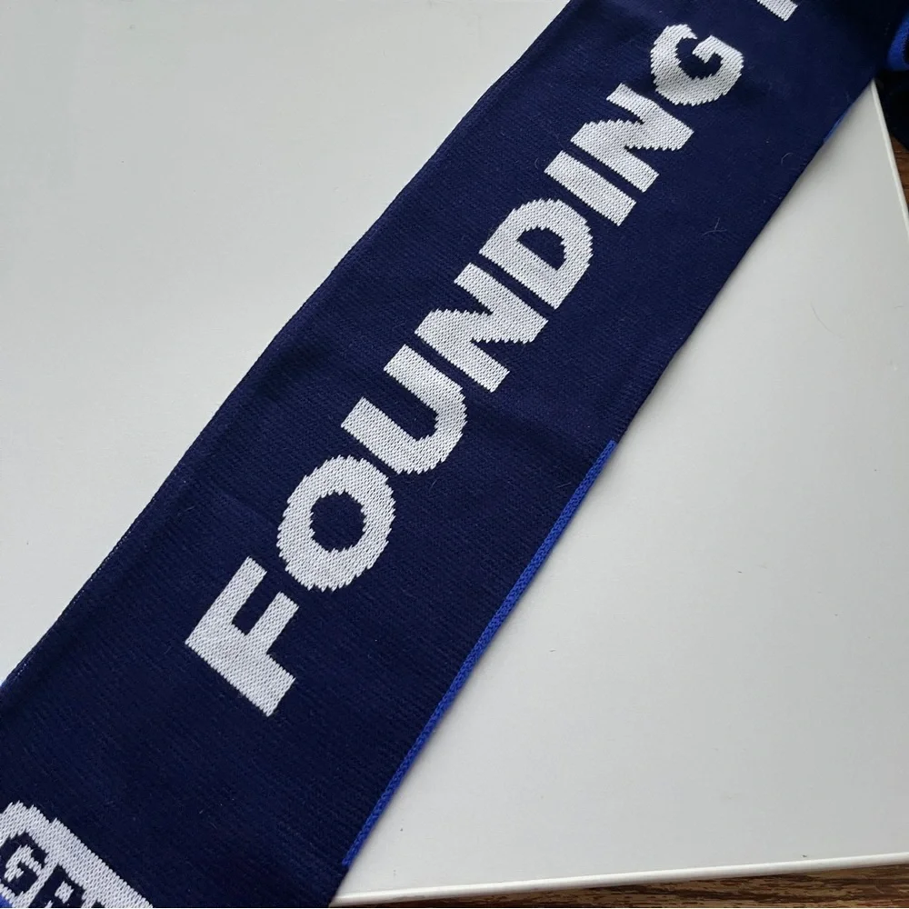 Blue and White GRFC Scarf